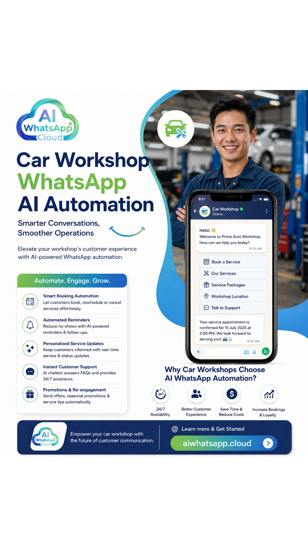 Malaysia Car Workshop WhatsApp AI Automation Case Study: Turning Vehicle Enquiries into More Service Bookings