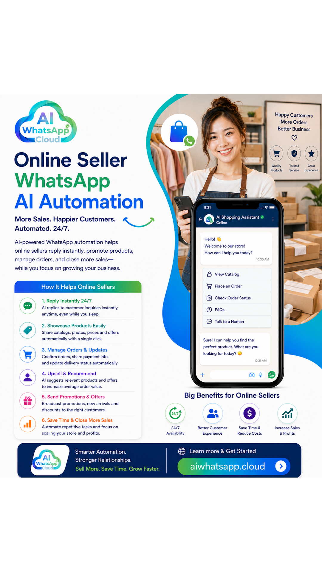Online Seller WhatsApp AI Automation Case Study