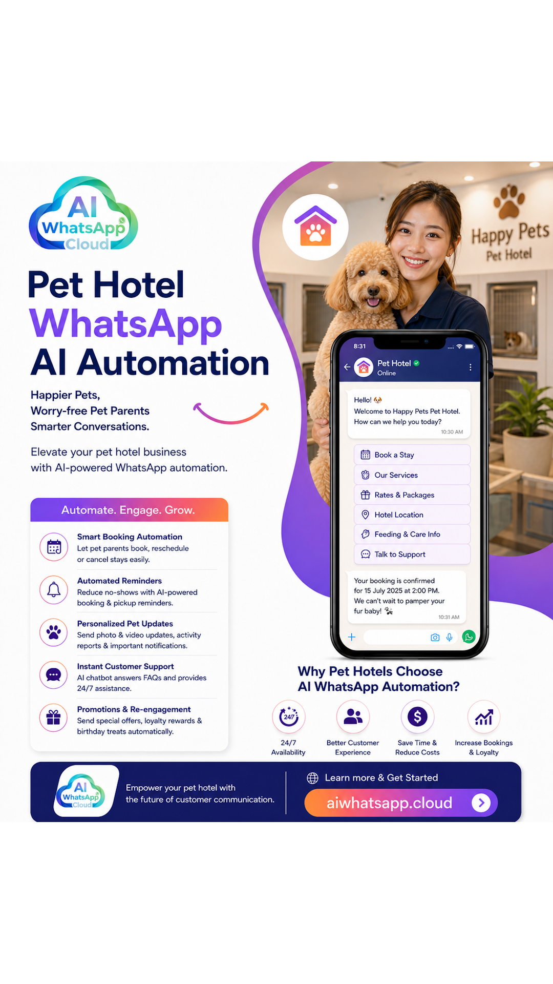 Malaysia Pet Hotel WhatsApp AI Automation Case Study: Turning Pet Boarding Enquiries into Bookings