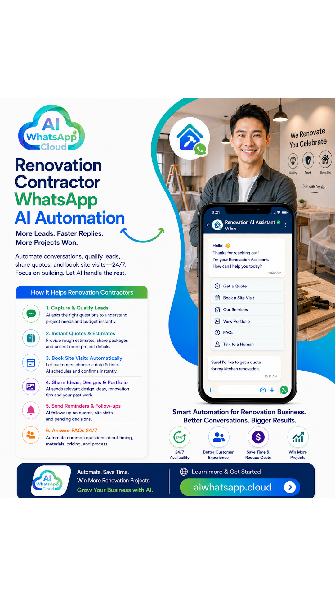 Singapore Renovation Contractor WhatsApp AI Automation Case Study: Turning Renovation Enquiries into Qualified Leads